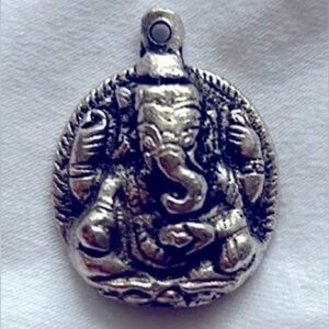 Silver Ganesh Pendant
